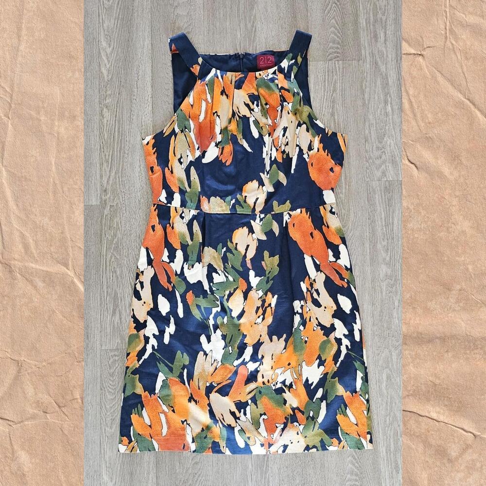 212 Collection Womens Size 16nfloral casual wear dress